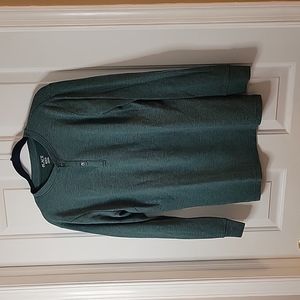 Childrens Place green henley thermal long sleeve xxl/16